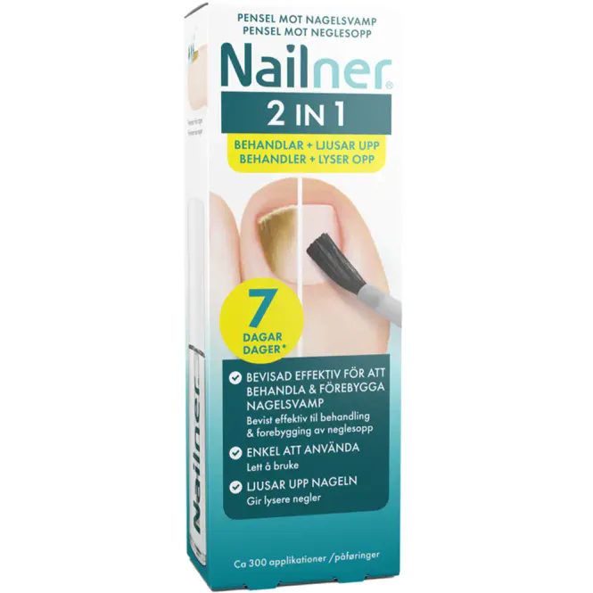 Hovedbilde Nailner 2-i-1 Pensel 5 ml