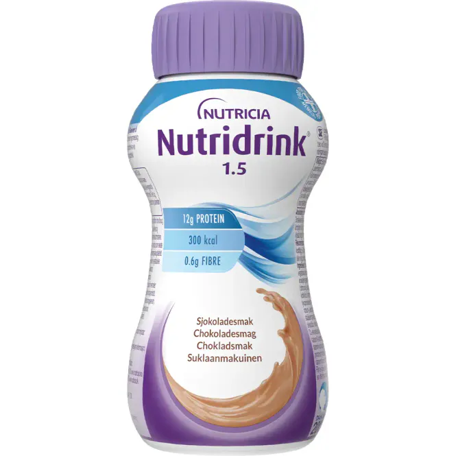 Hovedbilde Nutridrink Næringsdrikk Kakao 4 x 200 ml