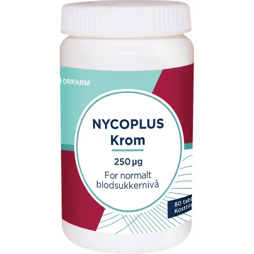 Nycoplus Krom 250 mcg Tabletter 80 stk