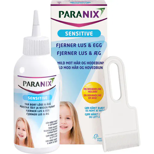 Paranix Sensitive u/Parfyme 150 ml