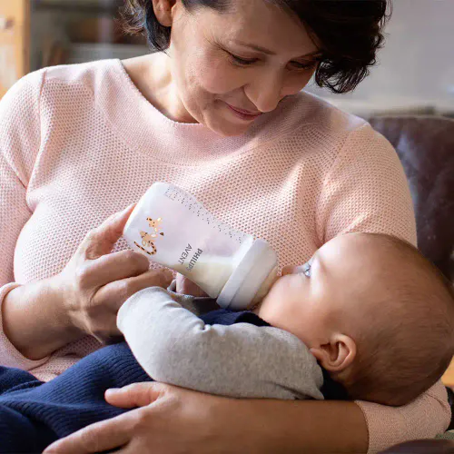 Avent Natural Response Baby Bottle Giraffe 1m+ 260 ml