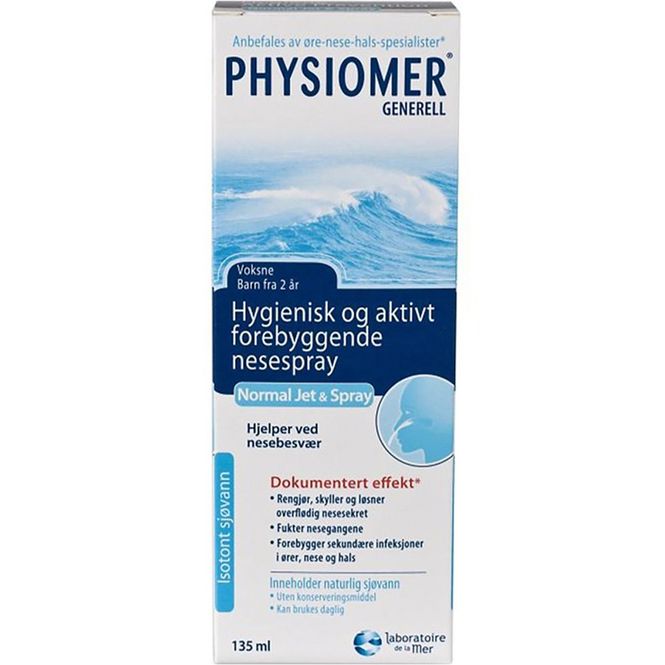 Hovedbilde Physiomer Normal Jet & Spray 135 ml