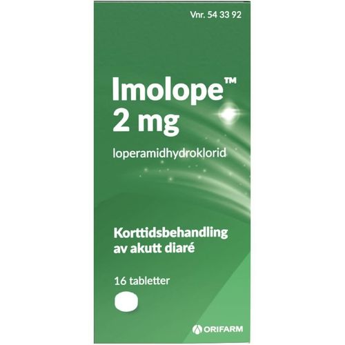 Imolope 2 mg Tabletter 16 stk