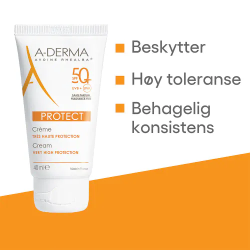 A-Derma Sun Protect Cream SPF50+ 40 ml