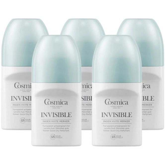 Hovedbilde Cosmica Deo Invisible Økonomipakke - 5 x 50 ml