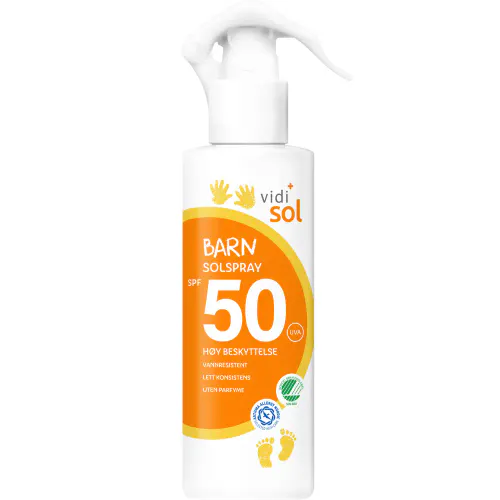 Vidi Solspray Barn SPF50 200 ml