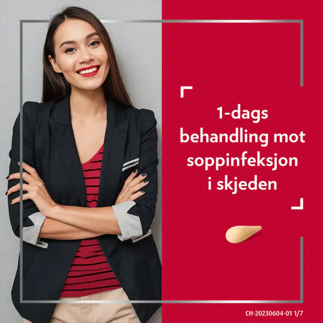 Hovedbilde Canesten 500 mg Myk Vaginalkapsel og 1% Krem 1+20 g
