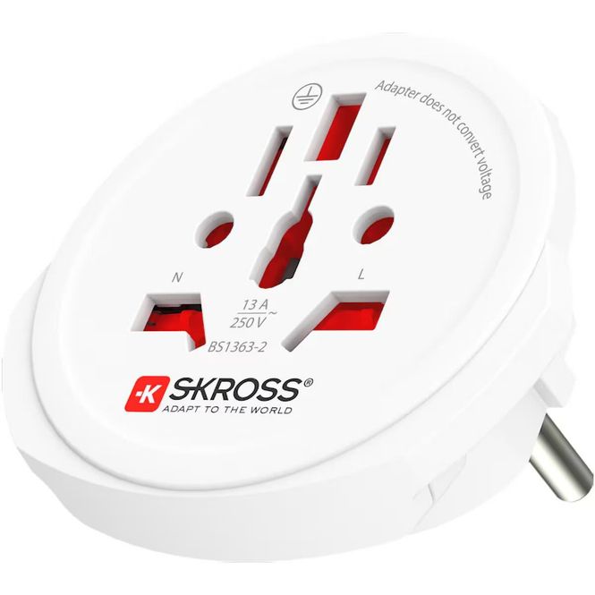 Hovedbilde SKROSS World to Europa Reiseadapter 1 stk