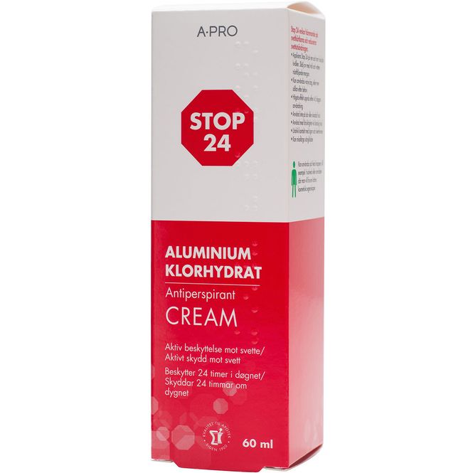 Hovedbilde Stop 24 Antiperspirant Krem 60 ml