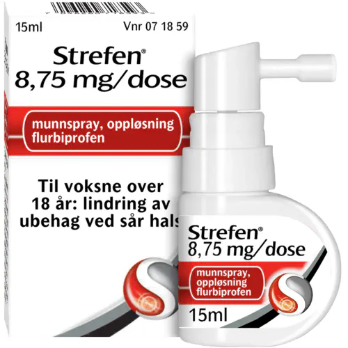 Strefen Munnspray 8,75 mg/dose 15 ml