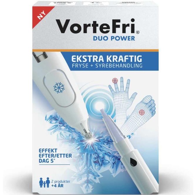 Hovedbilde Vortefri Duo Power Fryse + Syrebehandling 1 sett