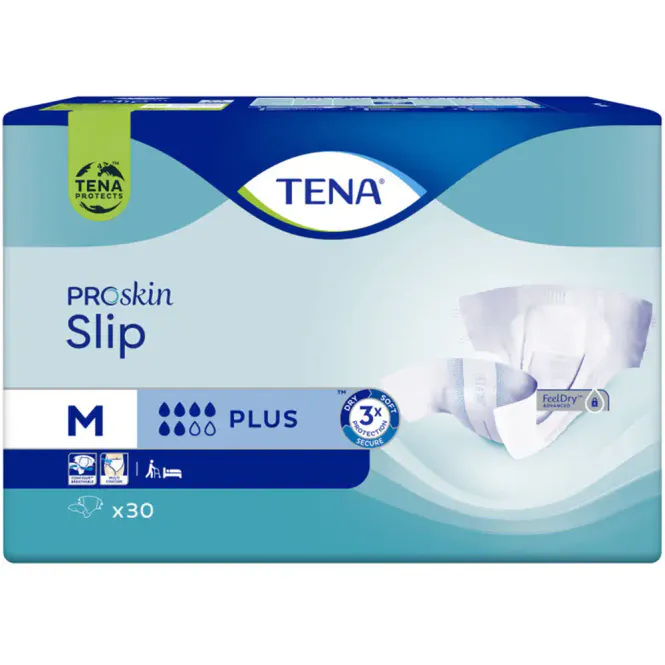 Hovedbilde Tena Slip Plus Bleie M 30 stk