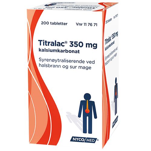 Titralac 350 mg 200 stk