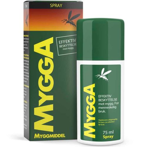 Mygga Spray 9,5% DEET Myggmelk 75 ml
