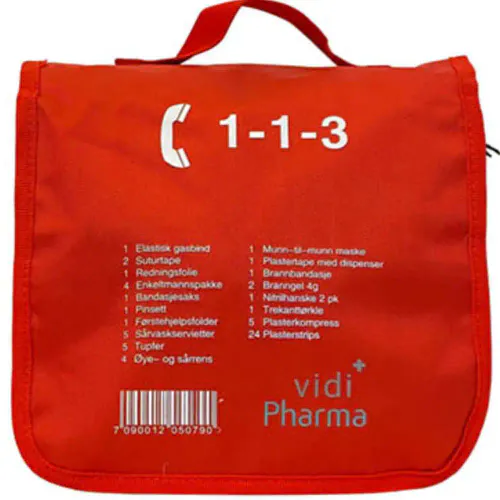 Vidi Pharma Stor Førstehjelpspakke 1 stk