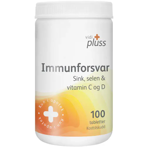 Vidi Pluss Immunforsvar Tabletter 100 stk