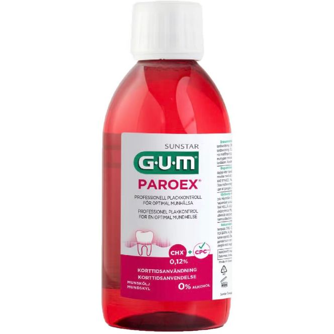 Hovedbilde Gum Paroex Munnskyll 0,12% Klorheksidin 300 ml