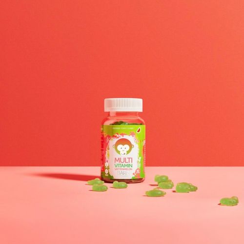 Monkids Multivitamin Barn Vannmelon 60 stk