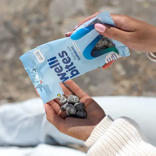 Wellibites Ekstra Salt Saltlakris 70 g