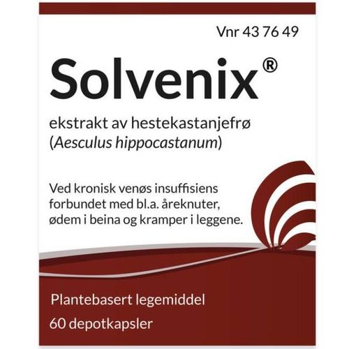 Solvenix Depotkapsler 50 mg 60 stk
