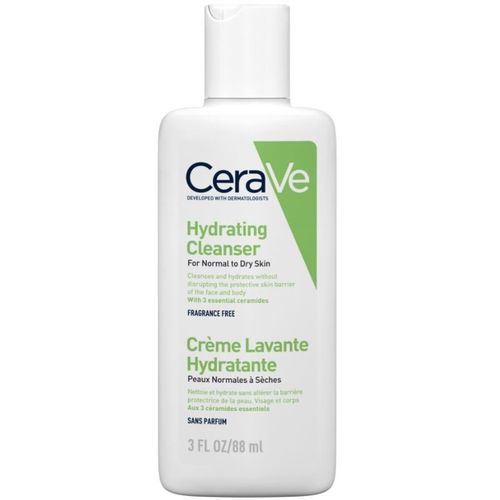 Cerave Hydrating Cleanser Reisestørrelse 88 ml