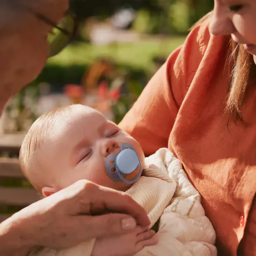 Avent Ultra Soft Narresmokk 0-6m Blå/Grønn 2 stk