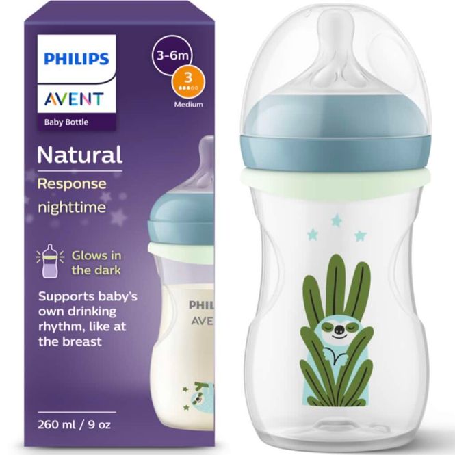 Hovedbilde Avent flaske Natural Respons Nighttime 260 ml 1 stk