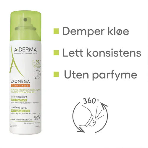 A-Derma Exomega Control Spray 200 ml