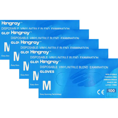 Hongray Nitril Hansker M Økonomipakke - 5 x 100 stk