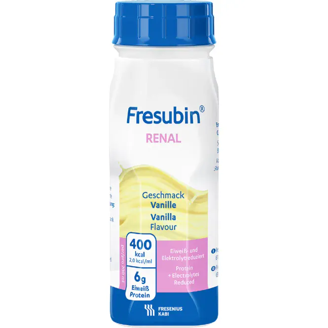 Hovedbilde Fresubin Renal Drink Vanilje 4 x 200 ml