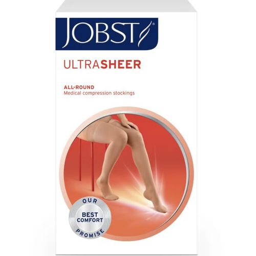 JOBST Ultra Sheer K2 Lårstrømpe Natur M 1 par