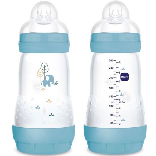 Mam Easy Start Anti-Colic Tåteflaske Blå 260 ml 1 stk