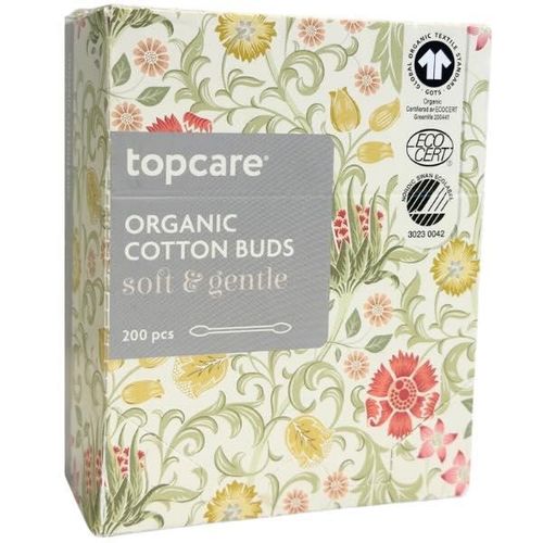 Topcare Organic Cotton Bomullspinner 200 stk