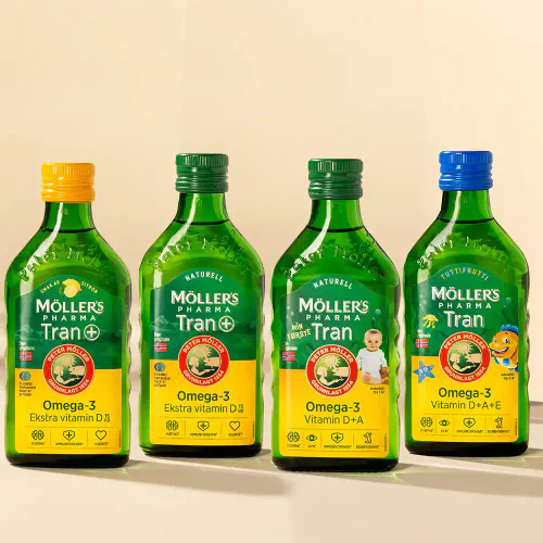 Møllers Pharma Tran D+ Naturell 250 ml