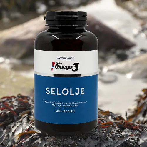 Ruis Omega-3 Selolje Megapack - 3 x 180 kapsler