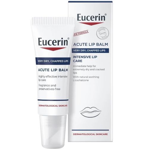 Eucerin Acute Lip Balm Parfymerfri 10 ml