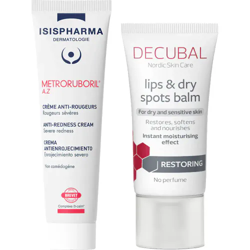 Lips & Dry Spots + Metroruboril A.Z