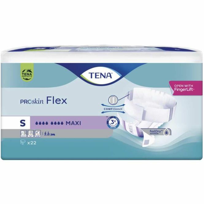 Hovedbilde Tena Flex Maxi Beltebleie S 22 stk