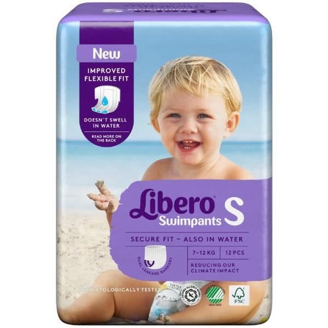Hovedbilde Libero Swimpants S 7-12 kg 12 stk