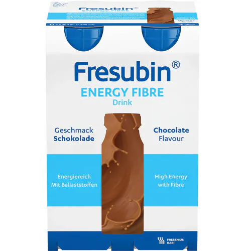 Fresubin Energy Fibre Drink Sjokolade 4 x 200 ml