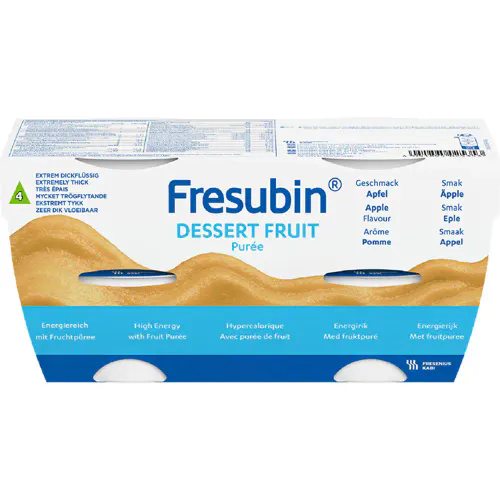 Fresubin Dessert Fruit Eple 4 x 125 g