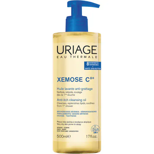 Uriage Eau Thermale Xemose C8+ Anti-Itch Cleansing Oil 500 ml