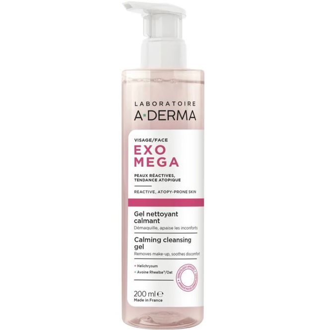 Hovedbilde A-Derma Exomega Calming Cleansing Gel 200 ml