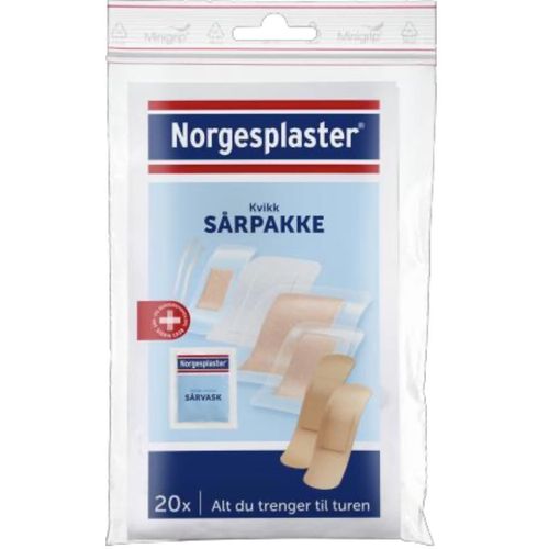 Norgesplaster Kvikk Sårpakke 1 stk