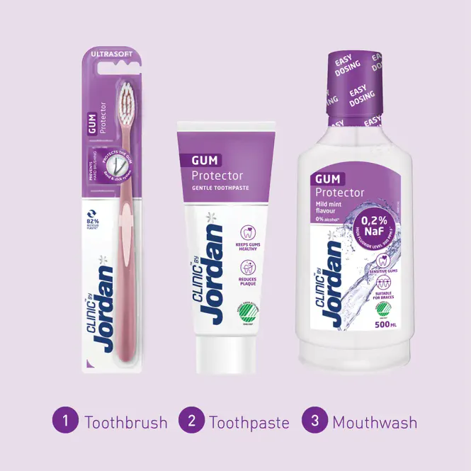 Hovedbilde Jordan Clinic Gum Protector Soft Tannbørste 1 stk