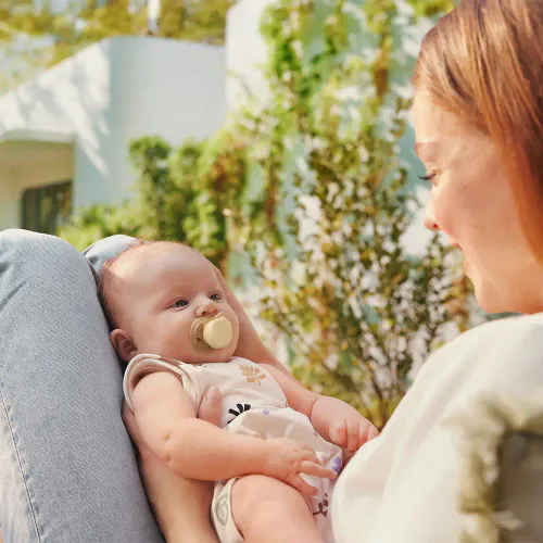 Avent Ultra Start Soft Narresmokk 0-2m Lilla & Gul 2 stk
