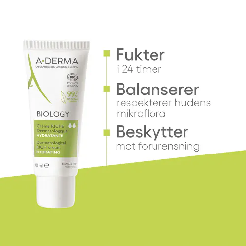 A-Derma Biology Cream Rich 40 ml