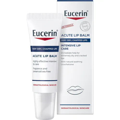 Eucerin Acute Lip Balm u/Parfyme 10 ml