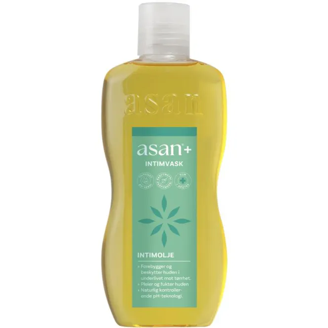 Hovedbilde Asan+ Intimvaskeolje 220 ml