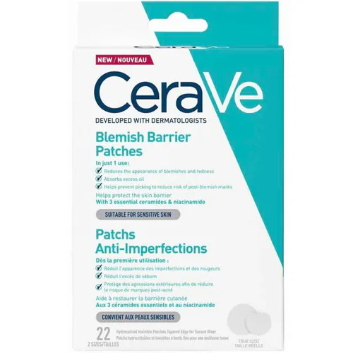 CeraVe Blemish Barrier Patches Kviseplaster 22 stk